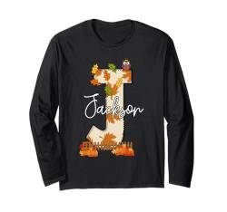 Jackson Thanksgiving Herbst Vibes Herbst Kinder Kleinkind Langarmshirt von Autumn Fall Season Gifts For Kids Boys & Girls