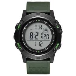 Avaner Uhren Herren Militär Digital: Herrenuhr aus Gummi Taktische Outdoor Armbanduhr mit Datum Wecker Hintergrundbeleuchtung Sportuhr TPU Armband Analog Quarz Uhr Geschenk für Männer Teenager Sohn von Avaner