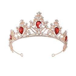 Modische Kristallkronen für Braut, Königin für Hochzeit, Kopfschmuck, Hochzeit, Haarschmuck, Accessoire, für Damen und Mädchen, Kristallkronen für Damen, Tiaras, Stirnband von Avejjbaey