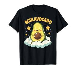 Schlavocado Avocado Offizielles Schlafshirt Schlaf Pyjama T-Shirt von Avocardo Schlafanzug Herren Damen Kinder