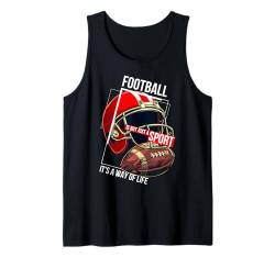 Fußball Tank Top von Awesome Football Apparel and Accessories