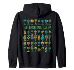 Fort Lauderdale Florida, USA, Palmen-Design Kapuzenjacke von Awesome Fort Lauderdale Florida USA Designs