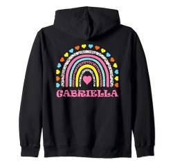 Gabriella Buntes Regenbogen-Design für Mädchen Name Gabriella Kapuzenjacke von Awesome Gabriella Designs for Girls Name Gabriella