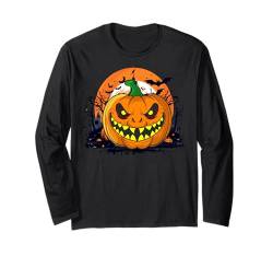 Lustiges Halloween-Kürbis-Kostüm Langarmshirt von Awesome Halloween Gifts Apparel and Accessories