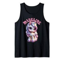 Madeline Niedliches Einhorn-Design für Mädchen Name Madeline Tank Top von Awesome Madeline Designs for Girls Name Madeline
