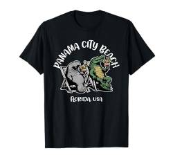 Panama City Beach Florida USA Lustiges Seekuh Alligator Design T-Shirt von Awesome Panama City Beach Florida USA Designs