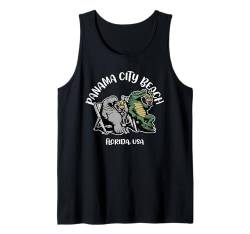 Panama City Beach Florida USA Lustiges Seekuh Alligator Design Tank Top von Awesome Panama City Beach Florida USA Designs