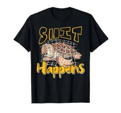 Schildkröte im Netz - Shit Happens T-Shirt von Awesome Shit Happens Apparel and Accessories