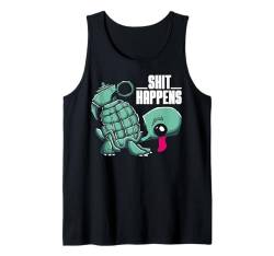 Turtle - Shit Happens Tank Top von Awesome Shit Happens Apparel and Accessories