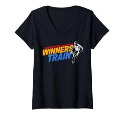 Damen Fußball und Fußball T-Shirt mit V-Ausschnitt von Awesome Soccer Gifts Apparel and Accessories