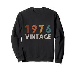 Geburtstag 48 Jahre alt Für Männer Frauen Retro Vintage 1976 Sweatshirt von Awesome birthday Gifts Men Women Retro Tees