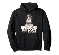 Geburtstag Awesome since 1952 Herren Damen Hunde König Pullover Hoodie von Awesome since Spruch Hunde König Geburtstag