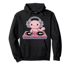 Axolotl Dj Music Lover Lustiges Kawaii, für Jungen und Mädchen, süßes Axolotl Pullover Hoodie von Axolotl Funny Costume Outfit Adult Youth Gifts