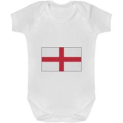 Azeeda 3-6 Monate 'England Flagge' Baby Body Unisex (GR00086159) von Azeeda