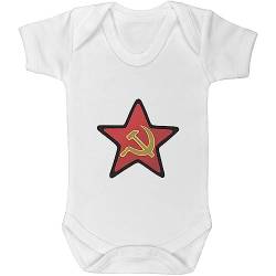 Azeeda 6-12 Monate 'Hammer und Sichel' Baby Body Unisex (GR00114145) von Azeeda