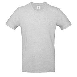 B&C - Single Jersey Herren T-Shirt #E190 / Ash, 3XL von B&C