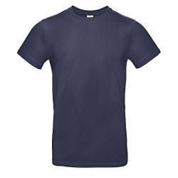 B&C - Single Jersey Herren T-Shirt #E190 / Urban Navy, XXL von B&C