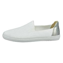 BAGATT Damen Firenze Slipper, White/Gold, 40 EU von BAGATT