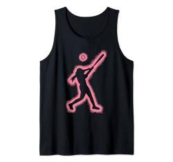 Softballspieler Softball Damen Mädchen Kinder Tank Top von Softball Bekleidung Damen Herren Mädchen Jungen