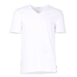 BALDESSARINI Herren T-Shirt weiß Uni 2er Pack 6 von BALDESSARINI