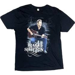 Blake Shelton Men’S Music Band Tee Country Guitar Mens T Shirt 100% Cotton Size XL von BANGPAI