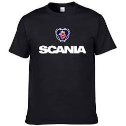 New Men T Shirts Fashion Saab Scania T Shirt Cotton O Neck Short Sleeved Printed T Shirt Summer Tshirt #190 Size L von BANGPAI