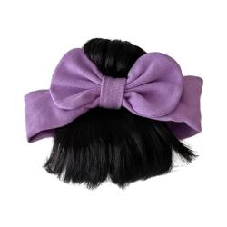 Mädchen Bowknot Perücken Stirnband Modischer Haarschmuck Säuglings Baby Kopfschmuck Haarteil Für Fotografie Baby Kopfbedeckung von BAYORE