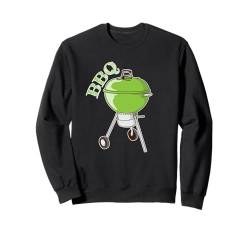 BBQ Grillen Sweatshirt von BBQ party barbecue grill tongs Hunger fire men