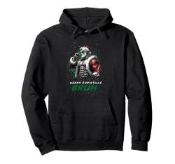 Merry Christmas Bruh Santa Claus Sigma Male Skibidi Rizzmas Pullover Hoodie von BCC Santa's Christmas Shirts & Weihnachtsgeschenke