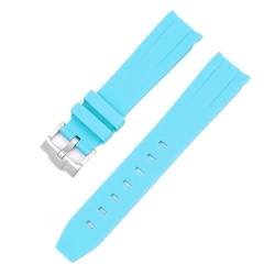 BCMCBV Camouflage-Armband für Omega für Swatch MoonSwatch, gebogenes Ende, Silikon-Gummi-Armband, für Herren und Damen, Sportuhrenarmband, Zubehör, 20 mm, 20 mm, Achat von BCMCBV