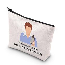 BDPWSS Lucy Make-up-Tasche Vitameatavegamin für glückliche Peppy Menschen Geschenk Lucy Fans Reißverschluss Beutel Tasche für Frauen, Happy Peppy People, Wasserdicht von BDPWSS