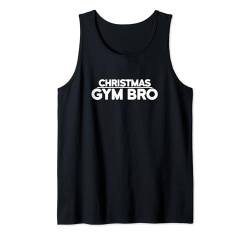 Christmas Gym Bro lustiges Männer Weihnachten Gym Trainings Tank Top von BEAST ON