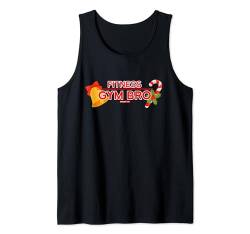 Fitness Gym Bro lustiges Weihnachten Männer Gym Trainings Tank Top von BEAST ON