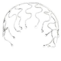 Haarband für Damen, Kristall-Braut-Stirnband, Hochzeit, Medusa-Stirnband, Schlange, Strass, Schlangen-Stirnband, Schlangen-Kopfschmuck, Medusacrown-Kopfschmuck von BEBIKR