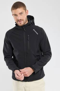 Armor Lux - Softshell Jacke SEAHOOD - noir - XXXXL von BERMUDES