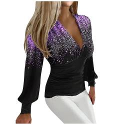 Katzen T-Shirt Korsett Damen Oberteil Damen Oberteile Sexy Weiße Bluse Damen T-Shirt Damen Oversize Oberteile Damen Elegant Oberteil Damen Glitzer Damen-Oberteile Spitzen Top Damen Bluse von BFTHWY