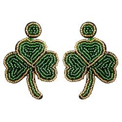 BHFYOB Patrick's Day Ohrringe für Damen, Ohrringe, Anhänger, Ohrstecker, Party-Schmuck für Frauen, Freundin, Mädchen von BHFYOB