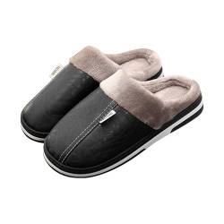 BIISDOST Hausschuhe Damen Filz Feste Sohle Hauslatschen Mit Fussbett Hausschlappen Komfort Haushaltsschuhe Schlafzimmer FüR Den Innenbereich Slippers Weiche Bequeme Filzpantoffeln Aesthetic Mode von BIISDOST