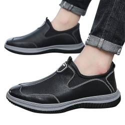 BIISDOST Lederschuhe Herren Sneaker Lederschuhe Klassischer Halbschuh Lackleder Brogue Schuhe Hochzeit Derby Leder Synthetik Smokingschuh Abschlussball Businessschuhe Formale Anlässe Geschenke von BIISDOST