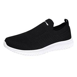 MäNner Low-Top Sneaker Sportsschuhe Outdoor Leichtgewicht Walkingschuhe Fashion Leichtgewichts Atmungsaktiv SchlüPfen Schuhe StraßEnlaufschuhe Mode Vielseitig GedäMpft von BIISDOST