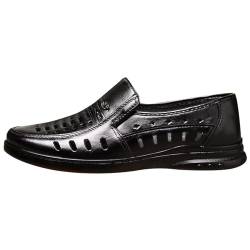 Schwarze Anzugschuhe Herren Slipper Businessschuhe Schnürhalbschuhe Klassischer Derby Oxford Hochzeit Schuhe Schnürschuh Lederschuhe Formale Anlässe Anzugschuhe Hochzeit Abendessen von BIISDOST