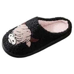 Hausschuhe Damen Winter Warme Hausschuhe Herren Home Slippers Mann Weiche Hausschuhe Mann Hausschuhe Frau Bequeme Hausschuhe Frau Komfort Hausschuhe Rutschfeste Pantoletten Hausschuhe Unisex von BIKETAFUWY