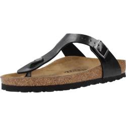 BIRKENSTOCK GIZEH BIRKO-FLOR Schwarz 37 von BIRKENSTOCK