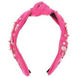 BIUDECO Breites Stirnband Für Damen Mit Dekorativem Knoten Elastisches Sport Haaraccessoire Ideal Für Freizeit Und Sport Modischer Kopfschmuck Verschiedenen Farben Und Designs von BIUDECO