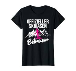 Offizieller Skihasen Betreuer Ski Skifahrer Damen Frauen T-Shirt von BK Ski Shirts Skifahrer Damen Männer Geschenke