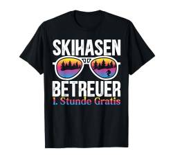 Skihasen Betreuer Lustig Ski Skifahrer Herren Männer Damen T-Shirt von BK Ski Shirts Skifahrer Damen Männer Geschenke