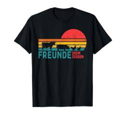 Freunde Kein Essen Spruch Tier Gemüse Veganer Vegetarier T-Shirt von BK Vegan Shirts Gemüse Veganer Geschenke