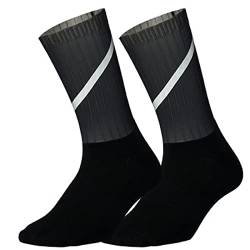 BLOMDE Sneaker Socken Herren Fahrrad Laufen Radfahren Atmungsaktive Fitness-Sportsocken-Weiß Und Weiß_L 39-45 von BLOMDE