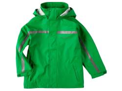 BMS Kinder Buddeljacke und Regenjacke Räuberwald SoftSkin grün Gr.104 von BMS