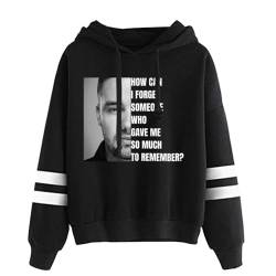 BOBOKK Memory Liam Payne 1993-2024 Hoodie Long-Sleeve Pullover, Modische Kapuzenpullover Und Sweatshirts Für Herren Und Damen,Schwarz,3XL von BOBOKK